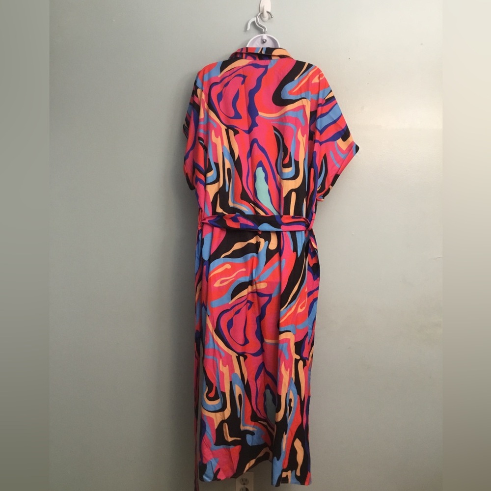 SHEIN Multicolor Abstract Dress - Picture 12 of 12